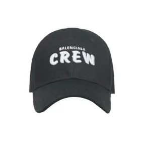 Baseballkappe mit gesticktem Crew-Logo «Black» 617139310B21000