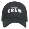 Baseballkappe mit gesticktem Crew-Logo «Black» 617139410B21000