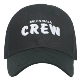 Baseballkappe mit gesticktem Crew-Logo «Black» 617139410B21000