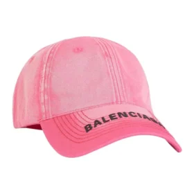 Baseballkappe mit gesticktem Logo «Pink» 6171603A2B45660