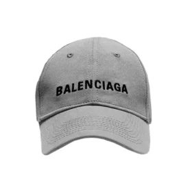 Baseballkappe mit Logo am Schirm «Grey Black» 590758410B21460