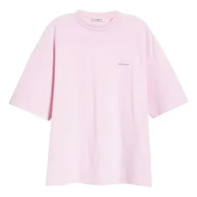 Basic Alphabet – Kleines Logo – Kurzarm – Pink 571205TEV182014