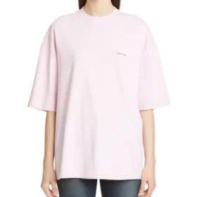 Basic Alphabet – Kleines Logo – Kurzarm – Pink 571205TEV182014