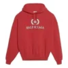 Baumwoll-Hoodie mit BB-Logo, Oversize, «Rot» 547765TCV316400