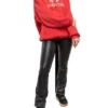 Baumwoll-Hoodie mit BB-Logo, Oversize, «Rot» 547765TCV316400