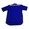 Baumwoll-Popeline-Shirt mit Logo auf dem Rücken «Blue» 556913TEM164210
