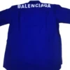 Baumwoll-Popeline-Shirt mit Logo auf dem Rücken «Blue» 556913TEM164210