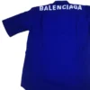Baumwoll-Popeline-Shirt mit Logo auf dem Rücken «Blue» 556913TEM164210