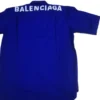 Baumwoll-Popeline-Shirt mit Logo auf dem Rücken «Blue» 556913TEM164210