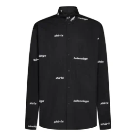 Baumwoll-Shirt mit Logo-Print «Schwarz» 662983TOL651070