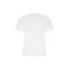 Baumwoll-T-Shirt mit Aufdruck, kurzärmelig, weiss 612964TJVD69000