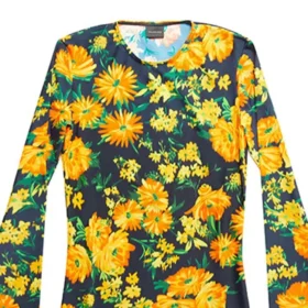 Baumwoll-T-Shirt mit Blumenprint «Floral» 7194953C9B77168