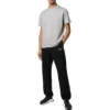 Baumwoll-T-Shirt mit kleinem Logo-Aufdruck «Grey» 556151TYK281300