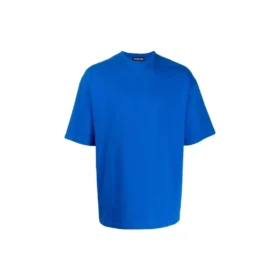 Baumwoll-T-Shirt mit Logo-Aufdruck auf der Rückseite «Blue» 570805THV808077
