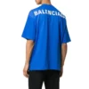 Baumwoll-T-Shirt mit Logo-Aufdruck auf der Rückseite «Blue» 570805THV808077