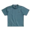Baumwoll-T-Shirt mit Logo-Aufdruck «Blue» 681864TOVK74005