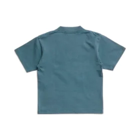 Baumwoll-T-Shirt mit Logo-Aufdruck «Blue» 681864TOVK74005