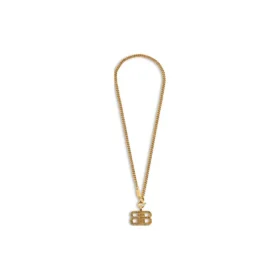 Bb 2.0 Strukturierte Halskette «Gold» 782981TZ99G0705