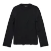 BB Allover Cropped-Pullover «Black» 793613T52151000