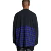BB Authentic Patched Langarm-T-Shirt «Black Blue» 698227TMM085212