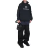BB Be Different Hoodie mit Aufnähern «Schwarz» 720406TNVV11070
