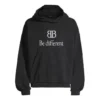 BB Be Different Popover-Hoodie «Black White» 720406TNVB41070