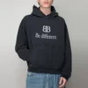 BB Be Different Popover-Hoodie «Black White» 720426TNVV11070