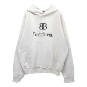 BB Be Different Popover-Hoodie «Ecru Black» 720426TNVB49784