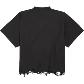 BB Classic Balenciaga kurzes Oversize-T-Shirt «Schwarz» 783399TQVS81083