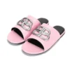 BB Cosy Pantoletten «Pink Black» 629537WA9D35681