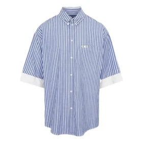 BB Icon Layered Kurzarm-Shirt «Blue White» 699195TMM234640