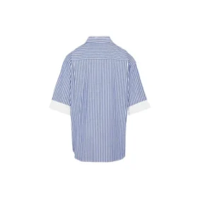 BB Icon Layered Kurzarm-Shirt «Blue White» 699195TMM234640