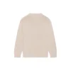 BB Laurel Crown Logo Rundhals-Strickpullover «Beige» 664369T32119028