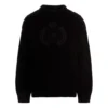 BB Laurel Crown Logo Rundhals-Strickpullover «Schwarz» 664369T32111000