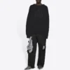 BB Laurel Crown Logo Rundhals-Strickpullover «Schwarz» 664369T32111000