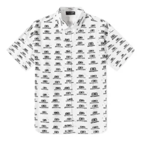 BB-Logo-Oversize-Shirt «White Black» 725382TNL889040