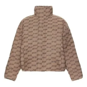 BB Monogram Pufferjacke «Beige-Braun» 681885TML339378