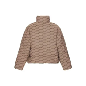 BB Monogram Pufferjacke «Beige-Braun» 681885TML339378