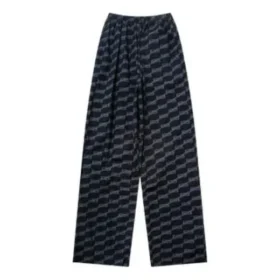 BB Monogram-Pyjama-Hose «Black Grey» 658883TML361269