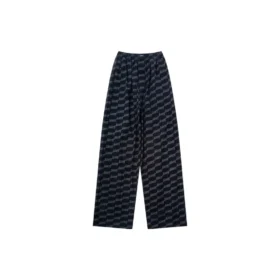 BB Monogram-Pyjama-Hose «Black Grey» 658883TML361269