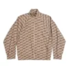 BB Monogram Trainingsjacke Regular Fit «Beige-Braun» 704495TML369378