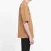 BB-Muster-Print, kurzärmelig, Unisex, Khaki 578139TEV529610