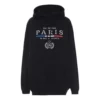 BB Paris Flag Baumwoll-Hoodie «Schwarz» 570811TGV681000