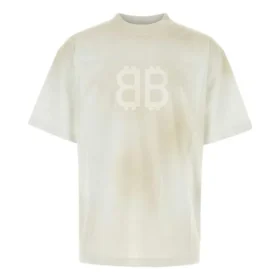 BB Paris Strass-T-Shirt, Medium Fit «Dirty White» 739784TOVU69012
