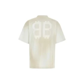 BB Paris Strass-T-Shirt, Medium Fit «Dirty White» 739784TOVU69012