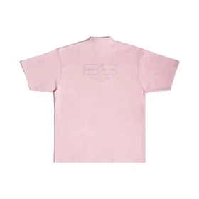 BB Paris Strass-T-Shirt, mittlere Passform «Pink» 739784TOVU83167