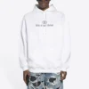 BB Pixel Hoodie in mittlerer Passform «Weiss» 578135TKVI89040