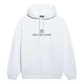 BB Pixel Hoodie in mittlerer Passform «White» 600583TKVI89040