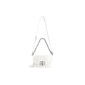Bb Soft Kleine Umhängetasche mit Klappe «Optic White» 7485982AAIY9001