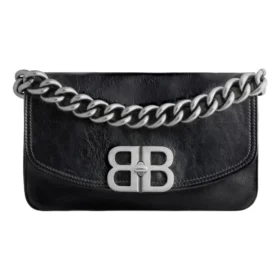 Bb Soft Kleine Umhängetasche mit Klappe «Schwarz» 7485982AAIY1000